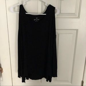 American Eagle soft and sexy cold shoulder t-shirt